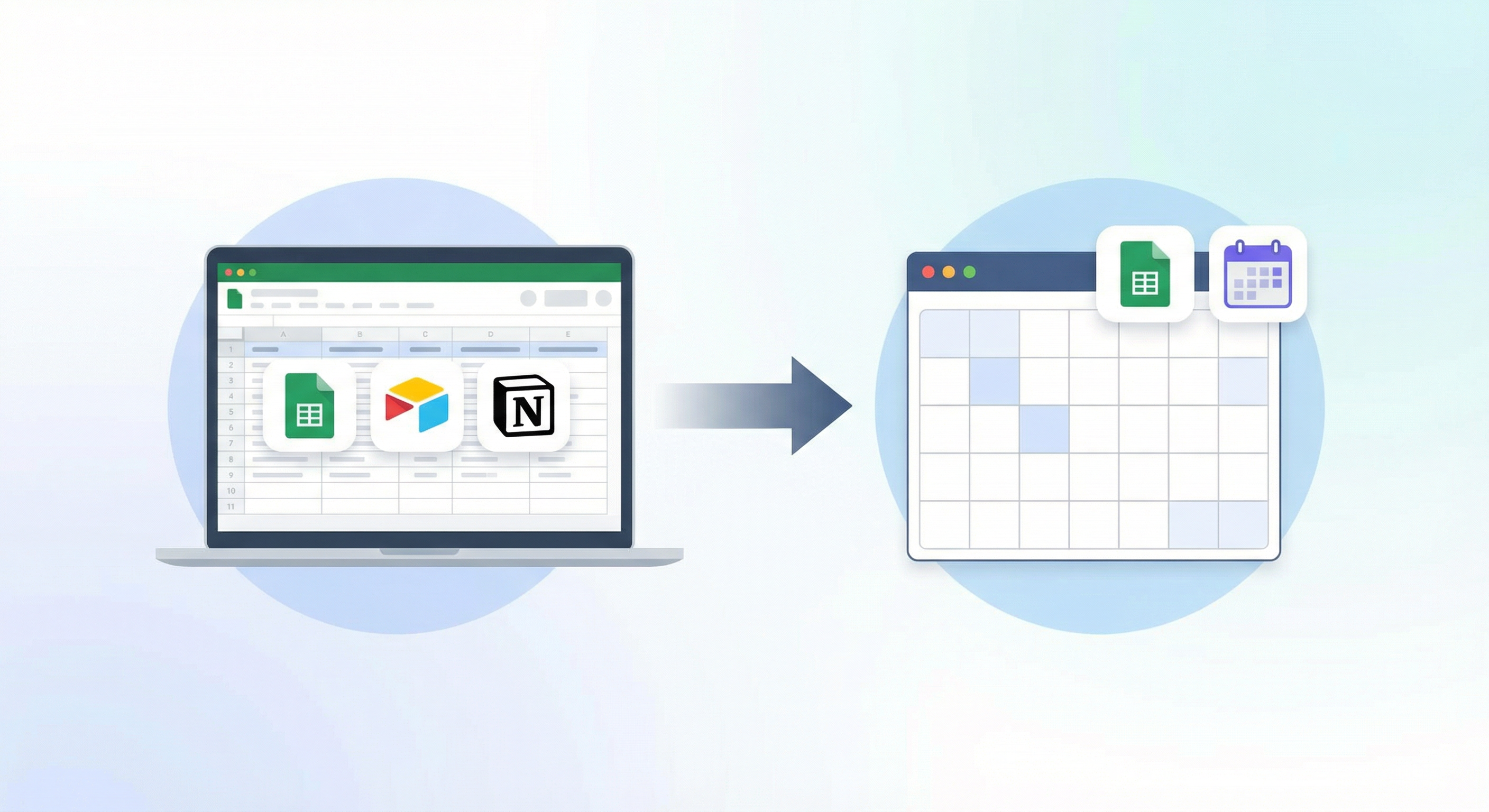 How to Import Your Content Calendar from Notion, Google Sheets & More